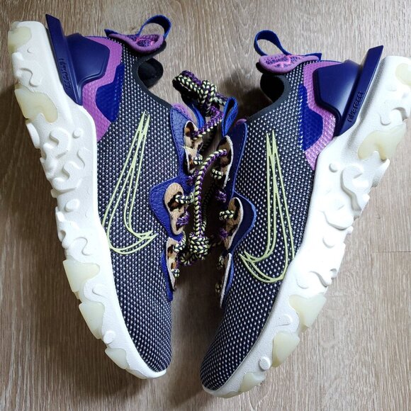Nike React Vision By You Women's Custom Running Shoes Size 7.5 CT3618 991 - Picture 2 of 13